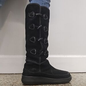 Women's Black Snow Boots, Rocket Dog